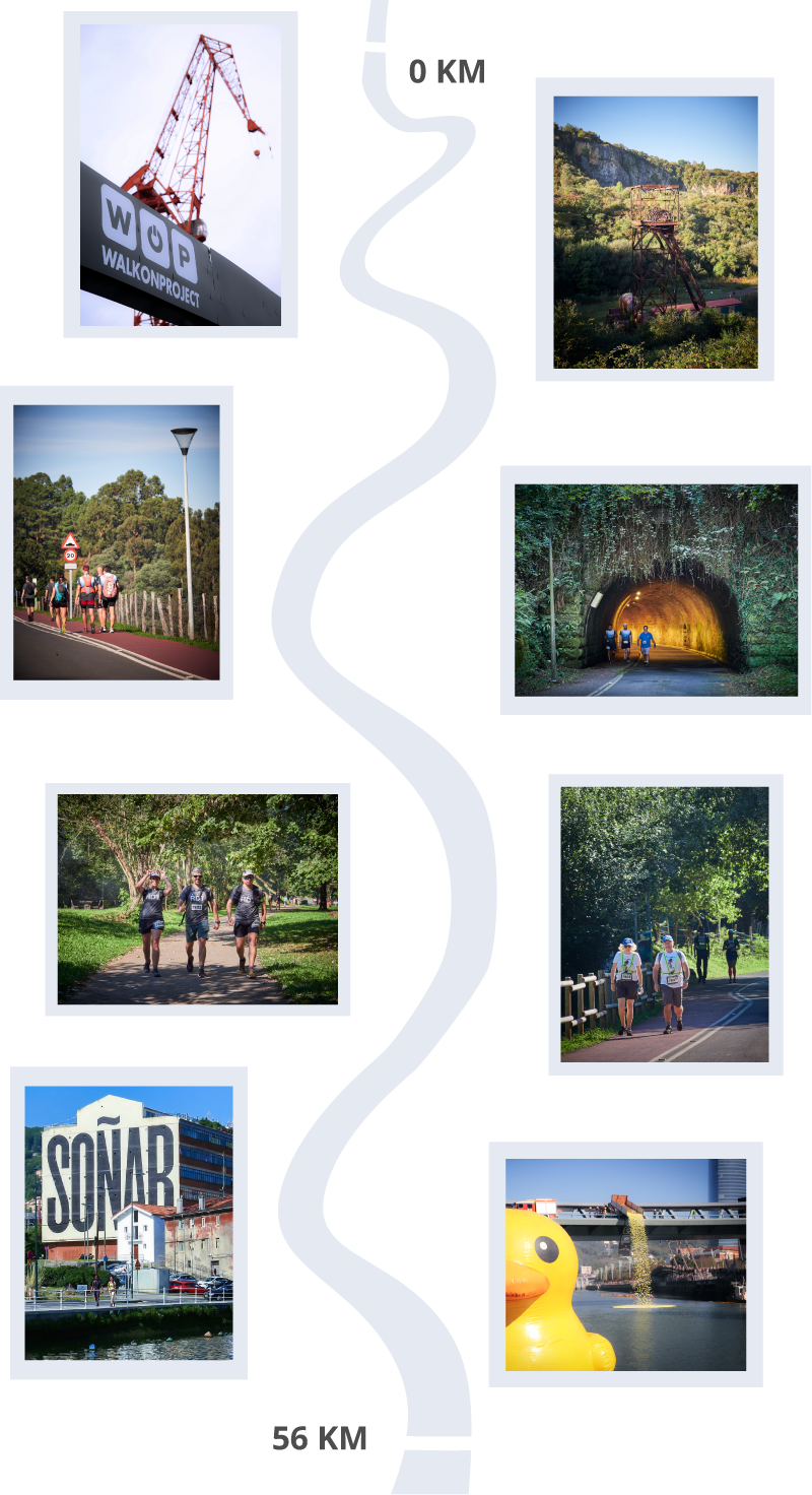 Walk-movil-2026 Lugares interés WOP Challenge Walk: Prueba trekking relevos