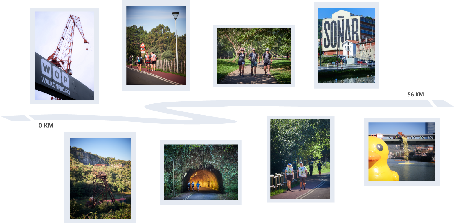 Walk-pc-2026 Lugares interés WOP Challenge Walk: Prueba trekking relevos