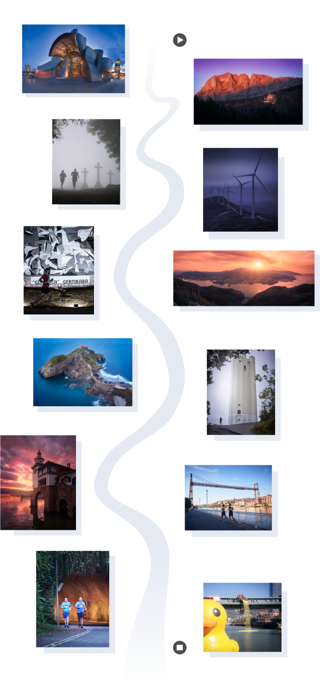 WOP Challenge Full leku interesgarriak : Trail Running lasterketa erreleboz