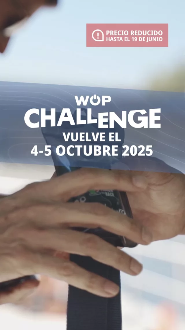 ¡Reúne a tu equipo! 💪😎
WOP Challenge 2025 te espera